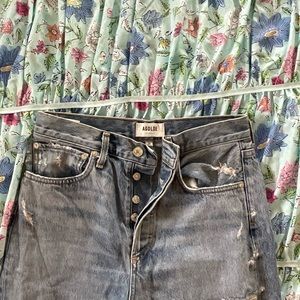 Agolde 90s ripped jeans